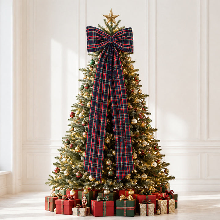 Elegant Christmas Tree Bow Decoration