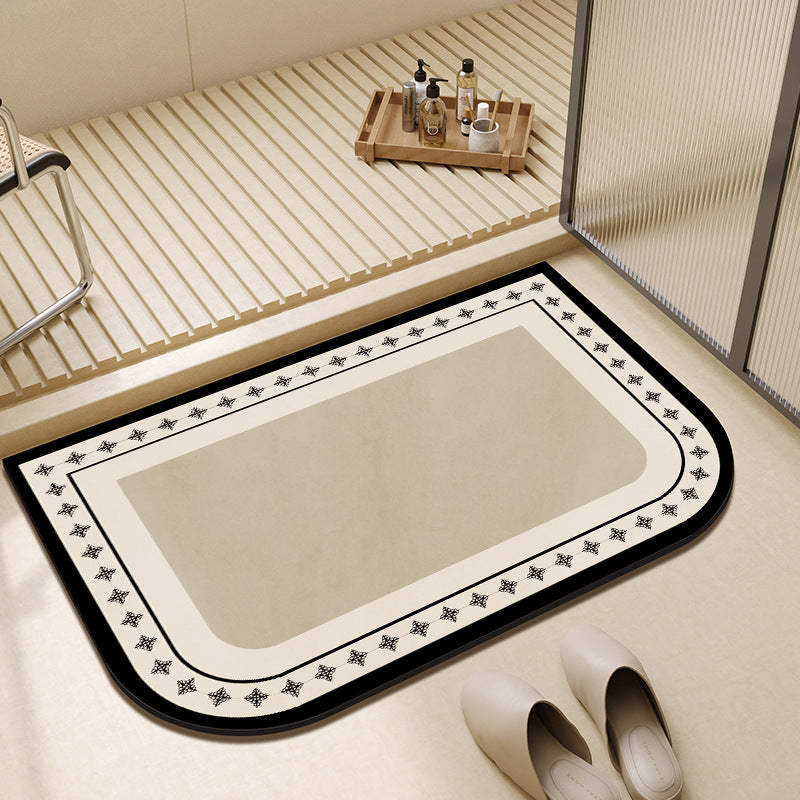 Soft Cloud-Shaped Bath Mat