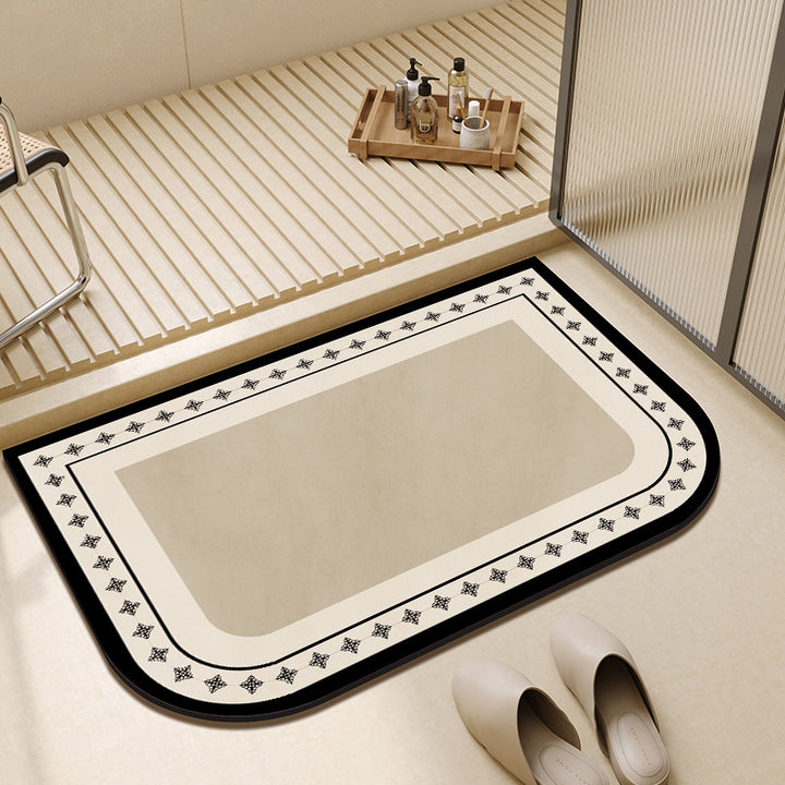 Soft Cloud-Shaped Bath Mat