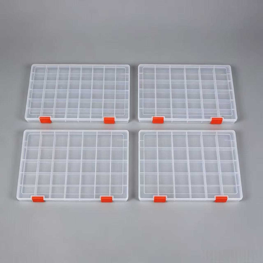 Transparent Multi-Grid Craft Organizer Kalsten