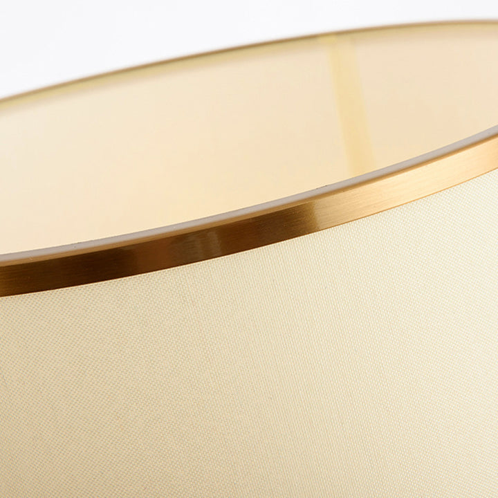Elegant Modern Table Lamp with Sculptural Gold Base