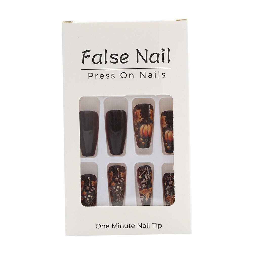 Artificial nails with autumn design Kalsten