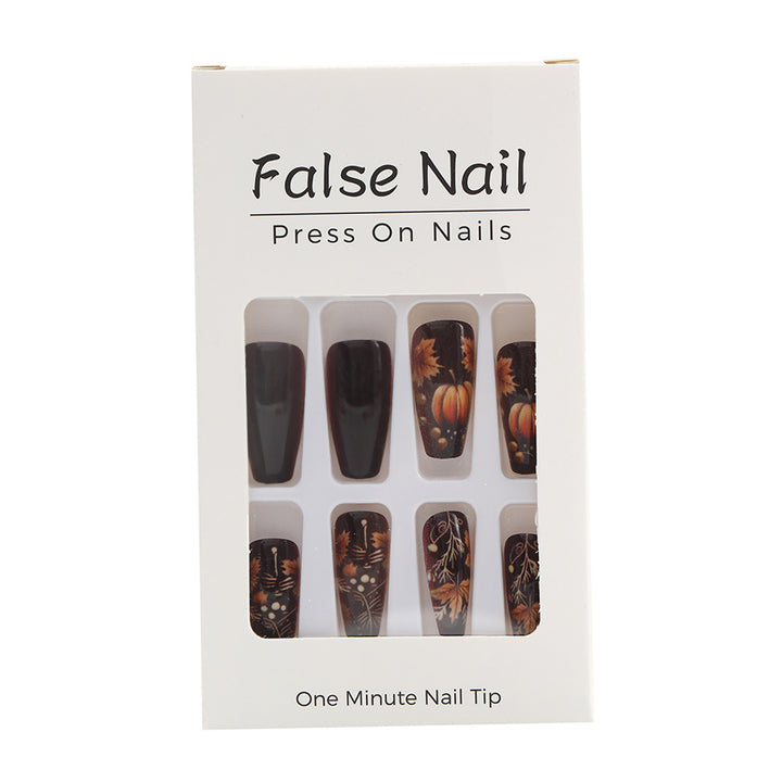 Artificial nails with autumn design Kalsten