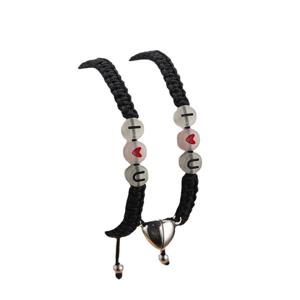 Glow-in-the-Dark Beaded Friendship Bracelet Set Kalsten