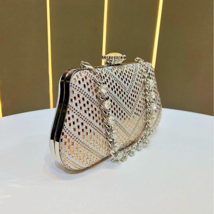 Glamorous Decorative Evening Handbag