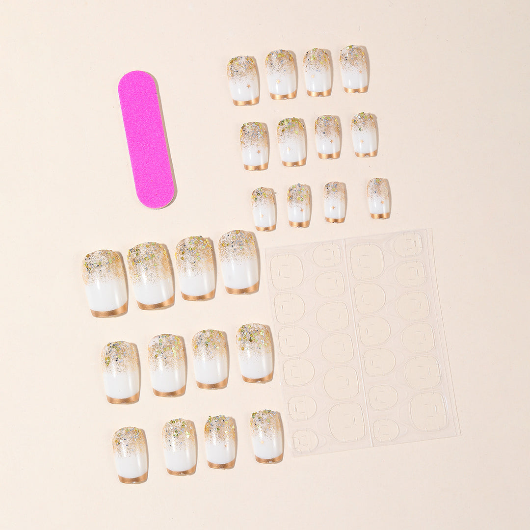 Glamorous Glitter Nail Art Kalsten