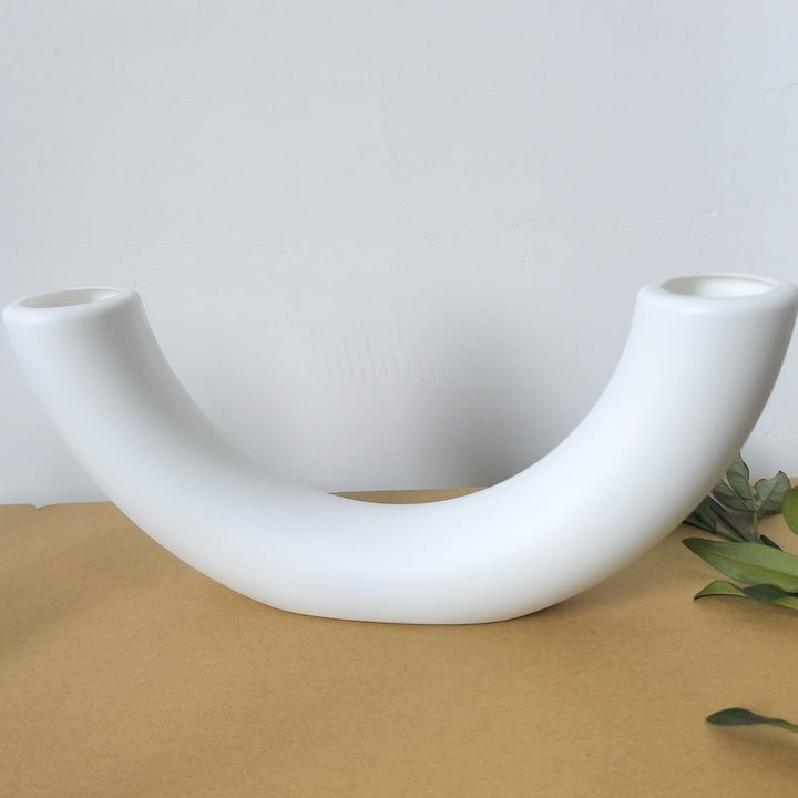 Contemporary Curved Flower Vase Kalsten