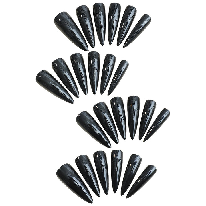 Artificial Nail Set with pointed and shiny nails Kalsten