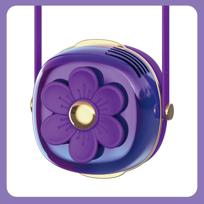 Women's Portable Handheld Fan in Floral Design Kalsten
