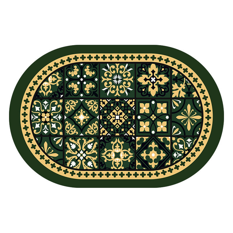 Decorative Mosaic Pattern Bath Mat