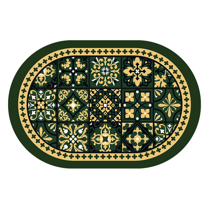 Decorative Mosaic Pattern Bath Mat