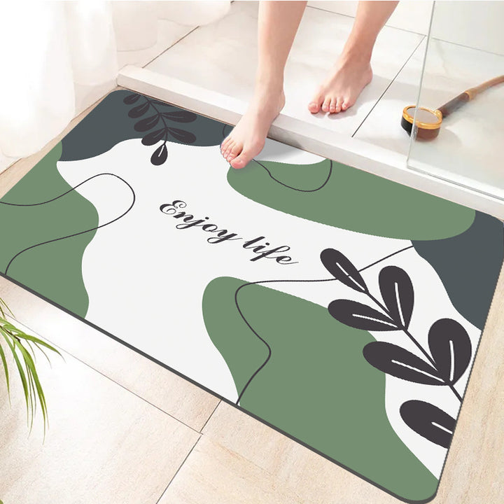 Abstract Geometric Bath Mat