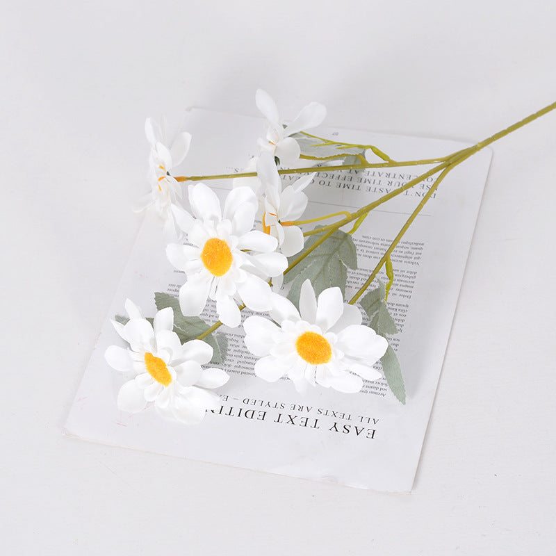 Realistic Artificial Daisy Floral Stem
