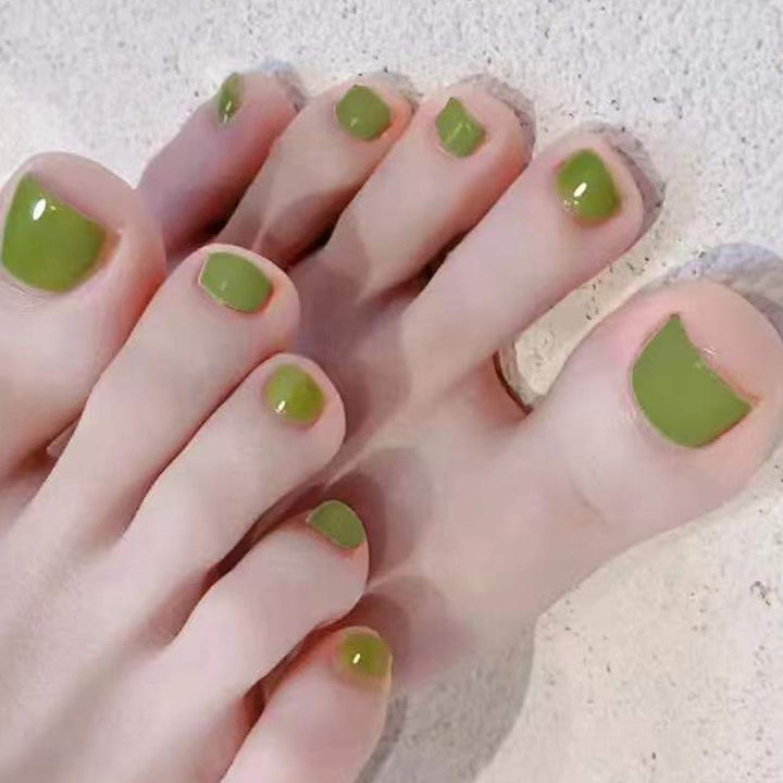 Premium Glossy Press-On Toe Nails Kalsten