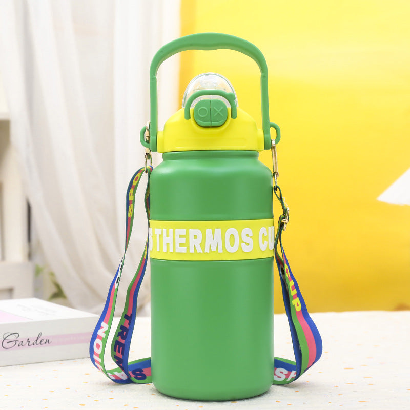 Women's insulated drinking bottle with practical carrying strap and user-friendly closure Kalsten