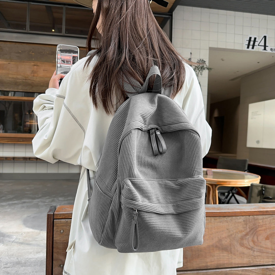 Backpack with Structured Design and Practical Front Pockets Kalsten