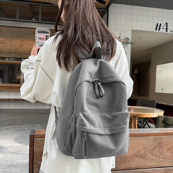 Backpack with Structured Design and Practical Front Pockets Kalsten