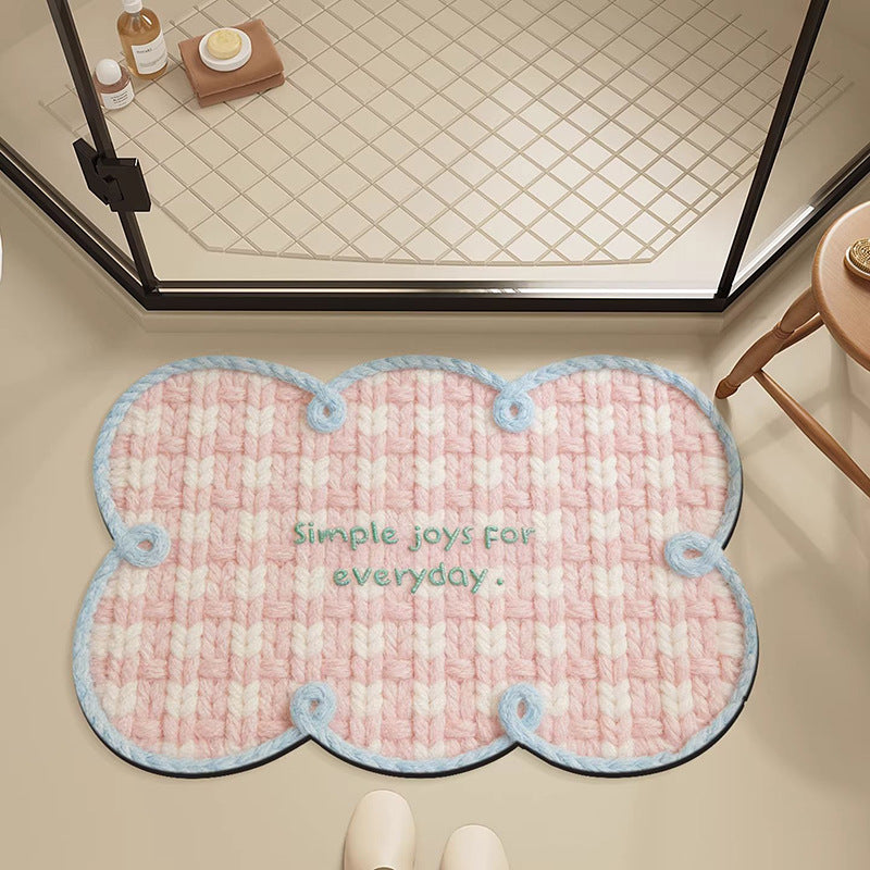 Cloud-Shaped Soft Bath Mat Kalsten