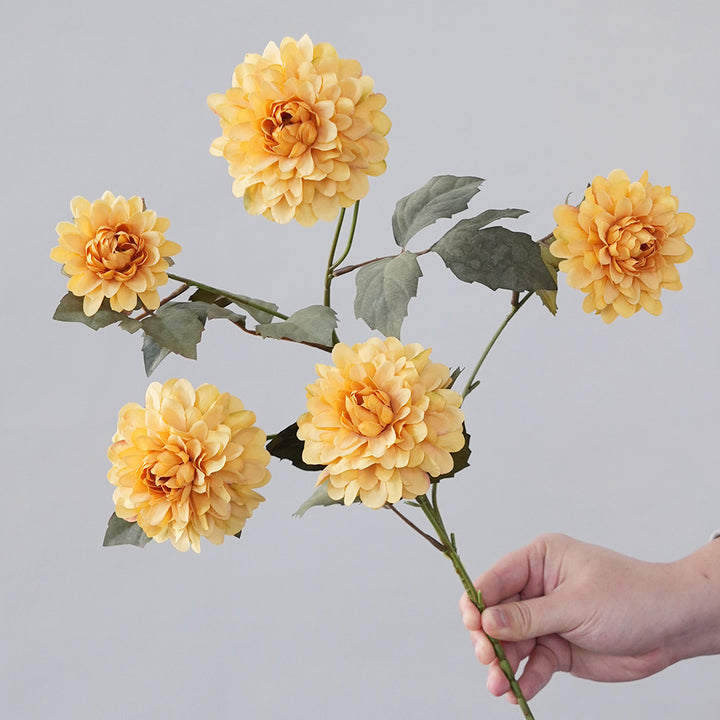 Faux Dahlia Stem