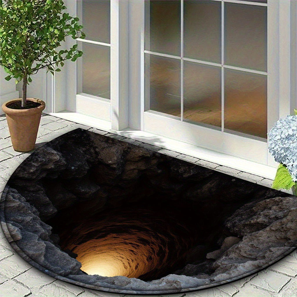 Artistic Ocean Design Doormat