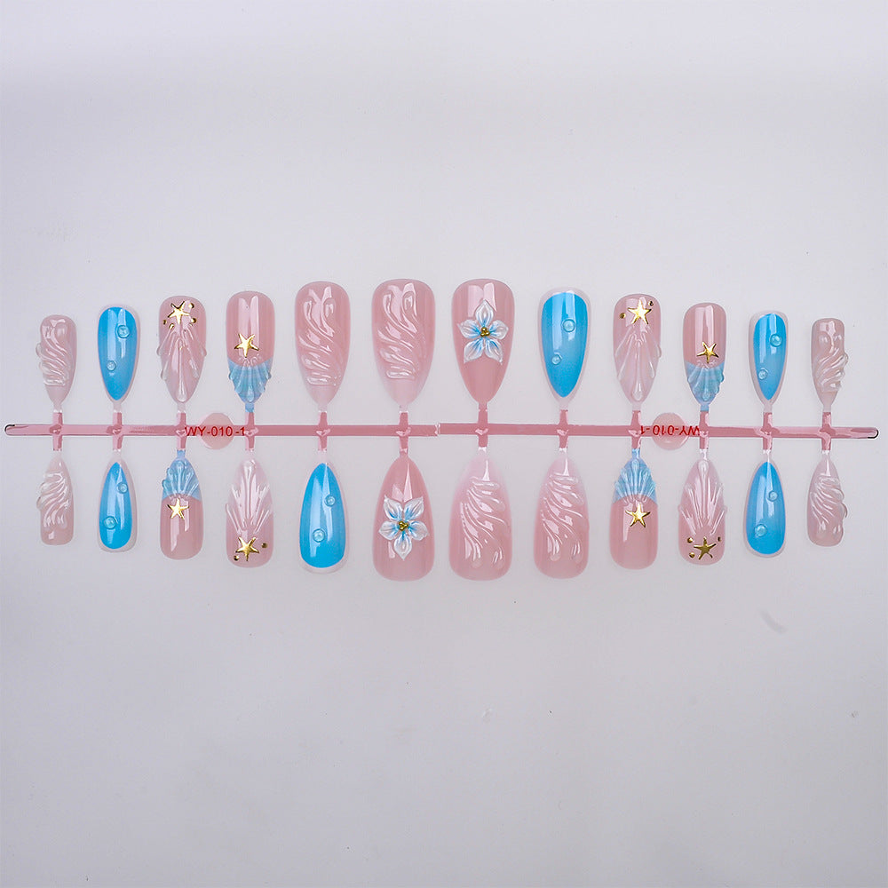 Decorative Press-On Nail Art Set Kalsten
