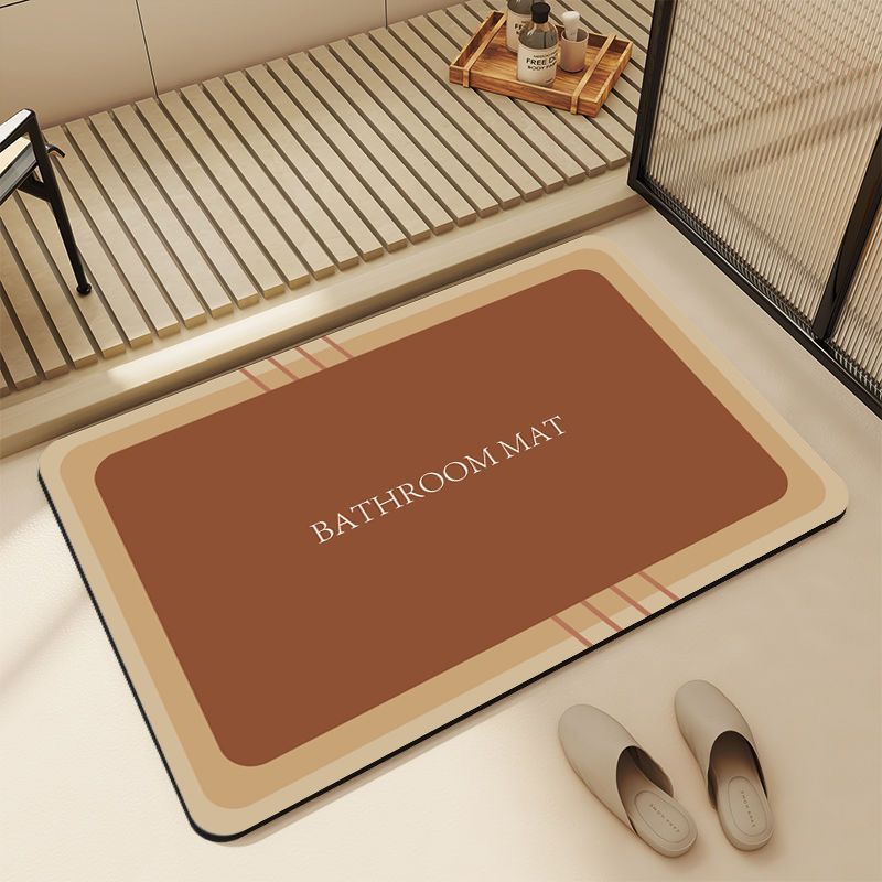 Elegant Bathroom Mat Kalsten