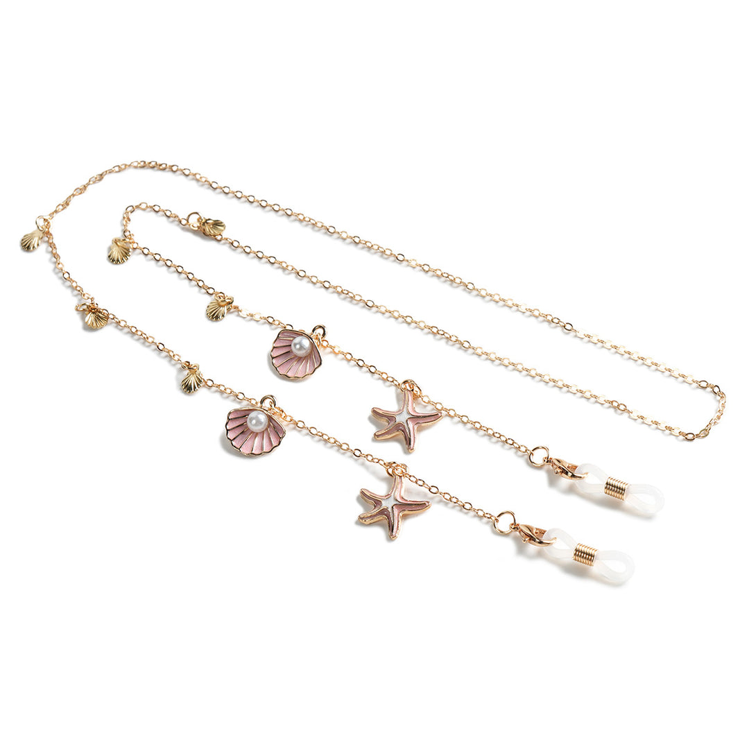Bohemian Shell & Starfish Pendant Necklace kalsten