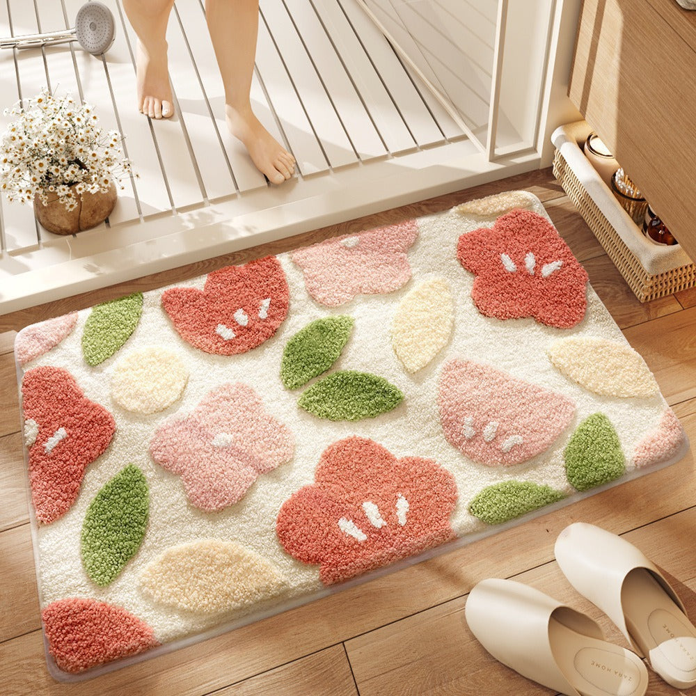 Plush Bath Mat Kalsten