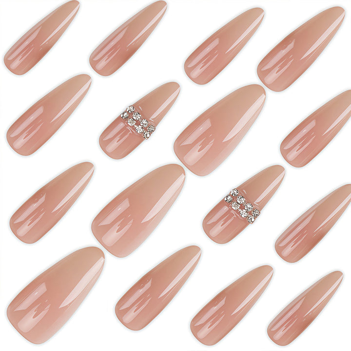 Premium Elegant Stiletto Gel Nail Extensions Kalsten