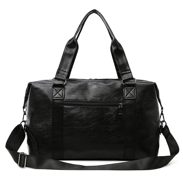 Luxurious Leather Weekend Duffel Bag Kalsten