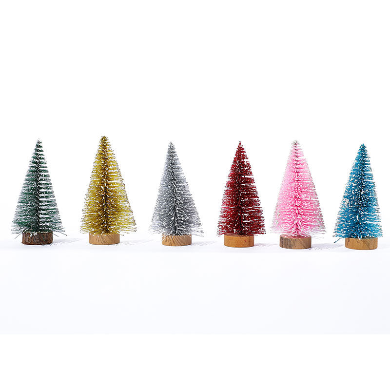 Decorative Miniature Christmas Tree Figurines Kalsten