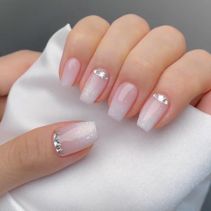 Elegant Heart-Designed Press-On Nail Tips Kalsten