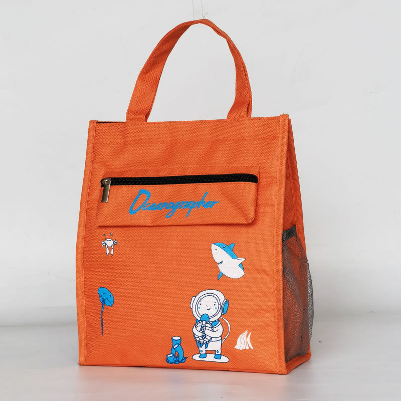 Fun-Themed Insulated Lunch Tote Kalsten
