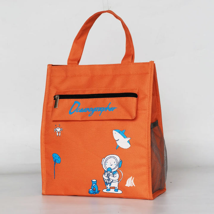 Fun-Themed Insulated Lunch Tote Kalsten