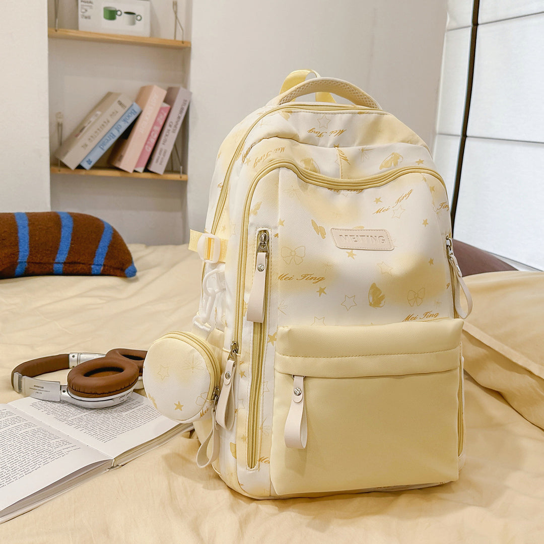 Trendy Patterned Backpack Kalsten