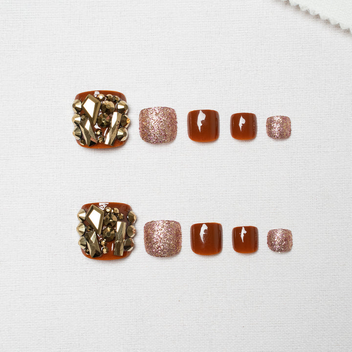 Decorative Glam Nail Art