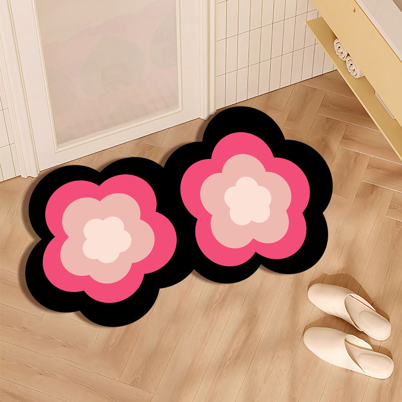 Whimsical Cloud-Shaped Bath Mat