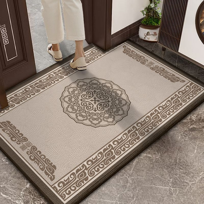 Stylish Ornamental Floor Mat for Home Decor