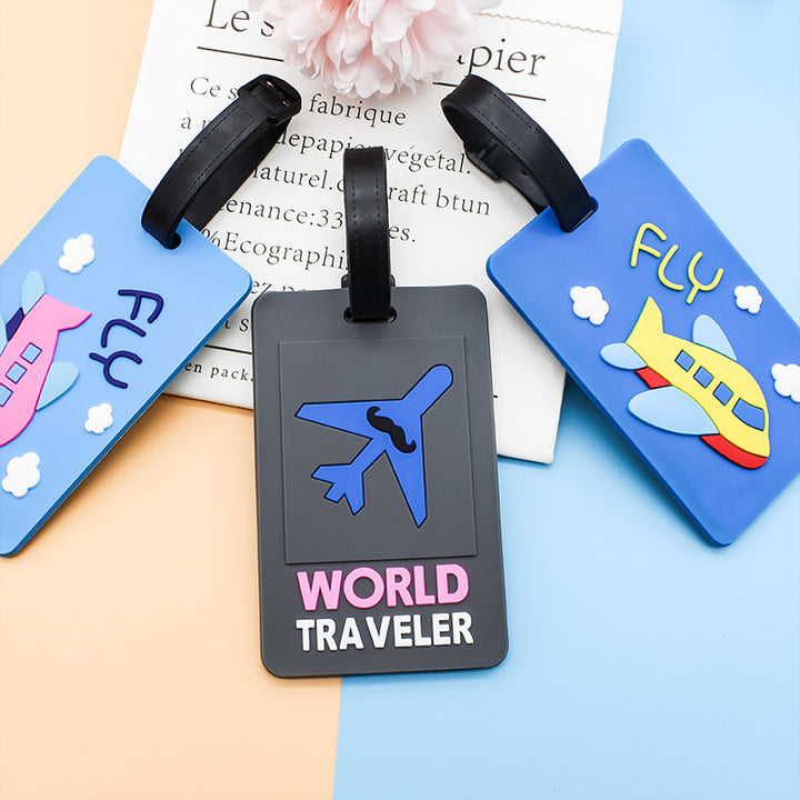 Unisex Luggage Tag in Creative Airplane Design Kalsten