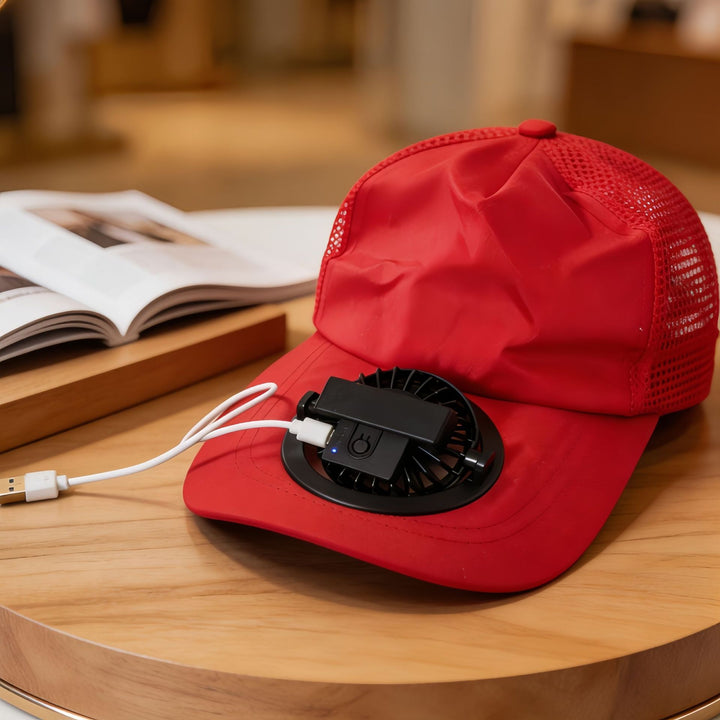 Women's Cooling Cap with Integrated Fan Kalsten