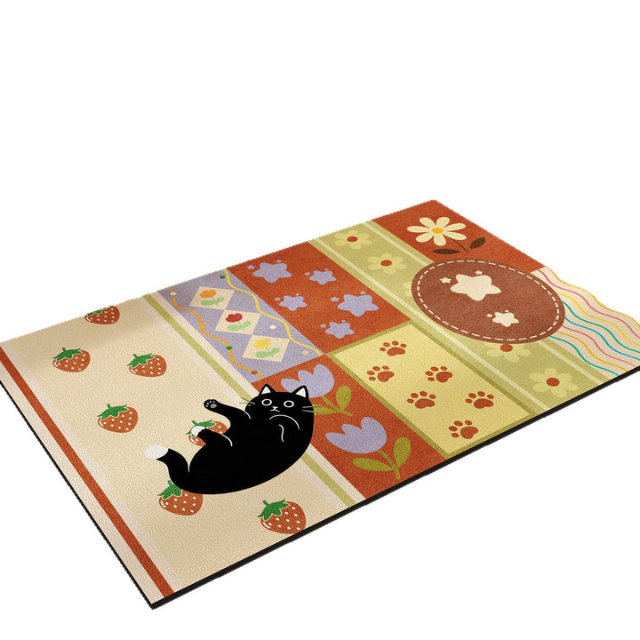 Cute Cartoon-Themed Bath Mat Kalsten