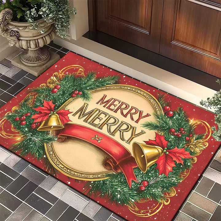 Festive Christmas Welcome Mat Kalsten