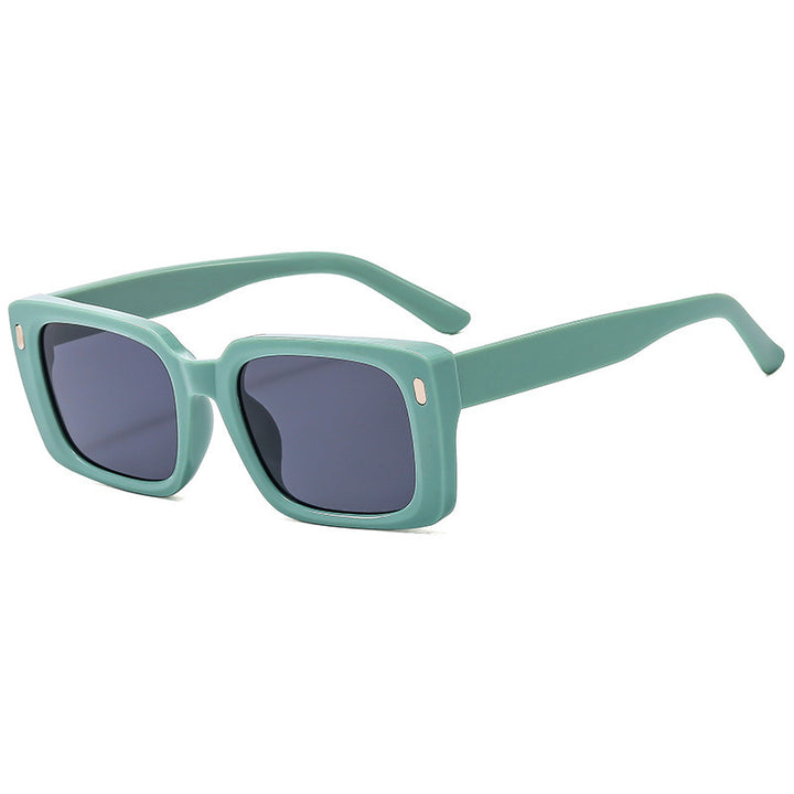 Women's Fashion Square Sunglasses with Matt Frame and UV Protection Kalsten
