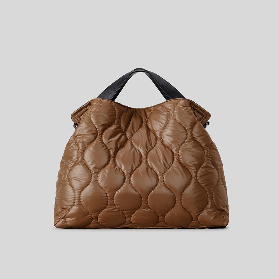 Puffed Quilted Tote