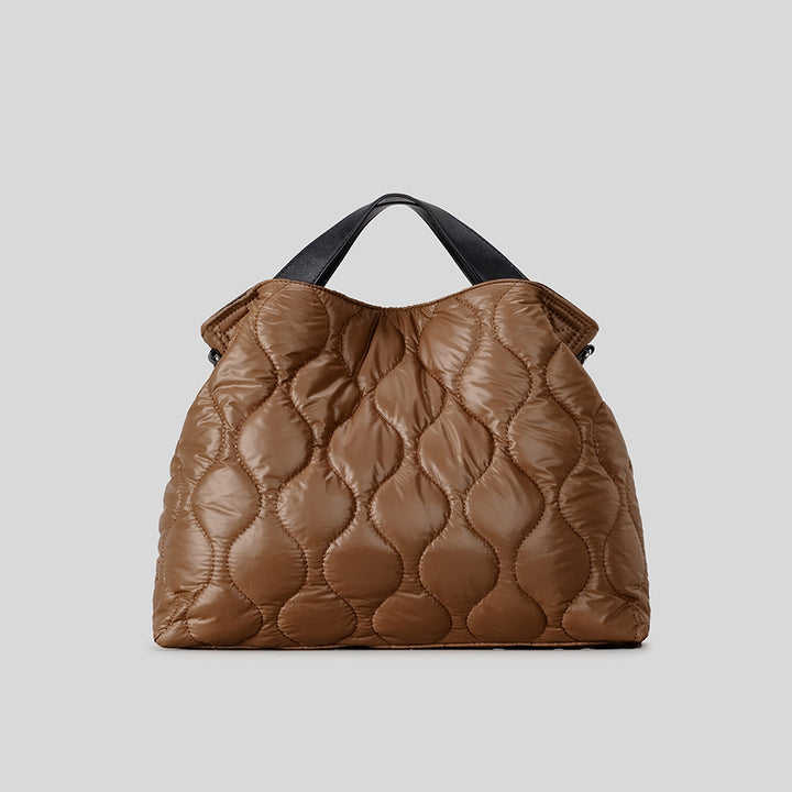 Puffed Quilted Tote