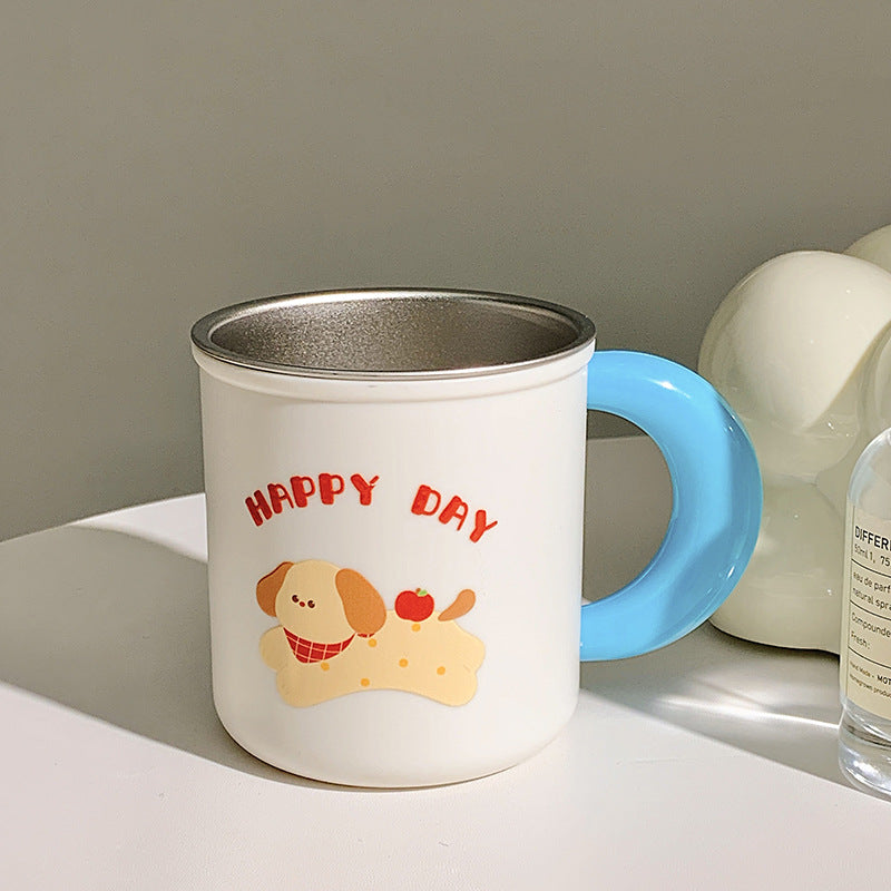 Insulated drinking cups with cheerful dog design Kalsten