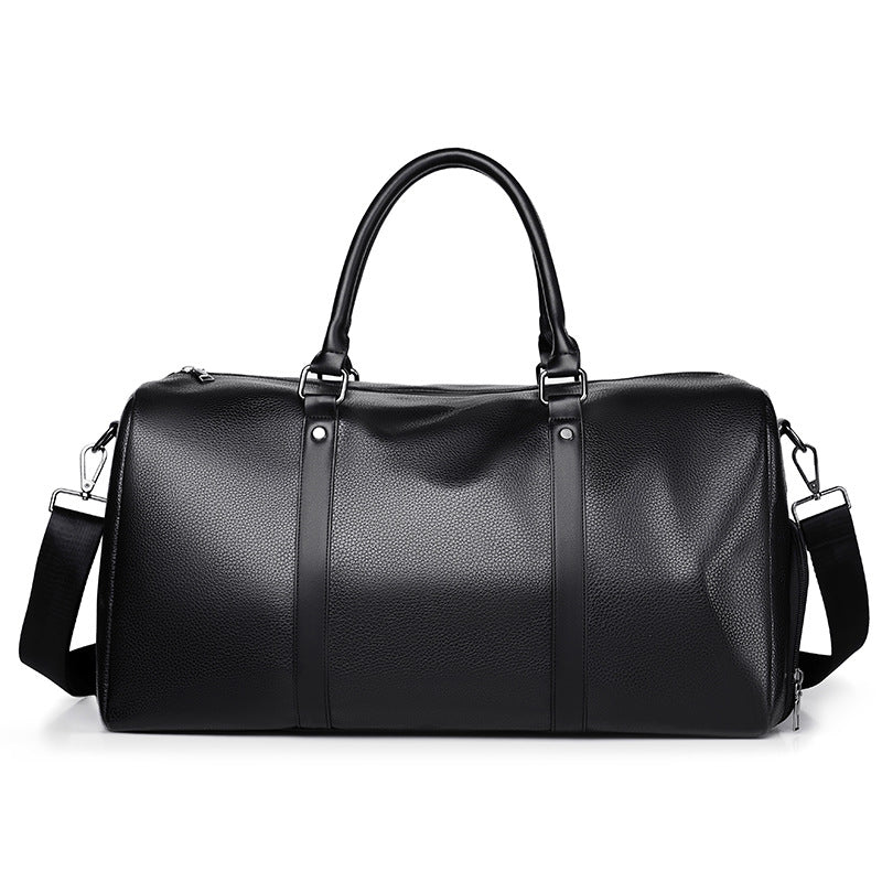 Elegant Leather Weekender Bag Kalsten