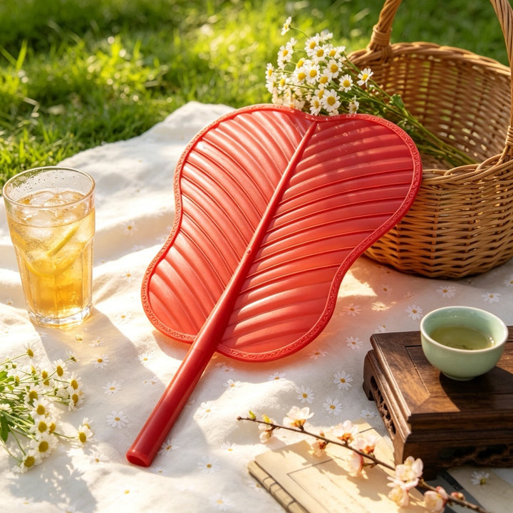 Leaf-Shaped Decorative Serving Tray Kalsten