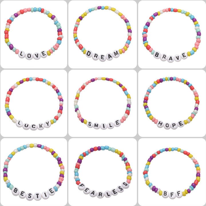 Colorful Beaded Friendship Bracelet Kalsten
