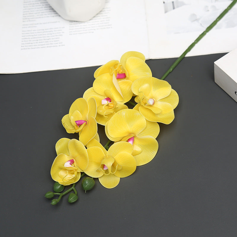 Realistic Synthetic Orchid Stem Arrangement